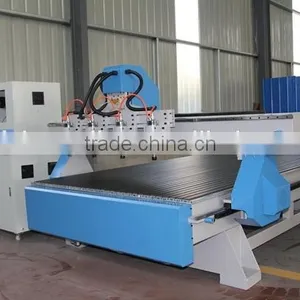 China Qingdao XJ1325 Automatic 3d Furniture Sculpture Wood Carving Cnc Router Machine thumbnail-2