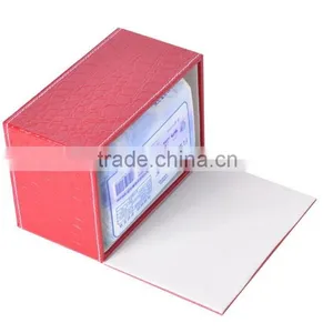 Wholesale Luxury PU Leather Hotel Home Use Facial Mini Tissue Box thumbnail-6