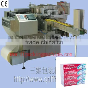 FFT Pillow Type Cellophane Toothpaste Packaging Machine thumbnail-1