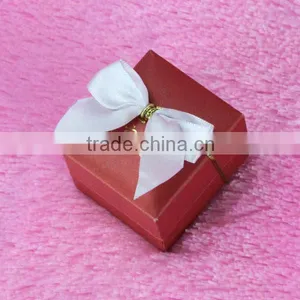 Factory High Quality Wholesale Pink Pre-tied Satin Ribbon Bow With Elastic Loop thumbnail-3
