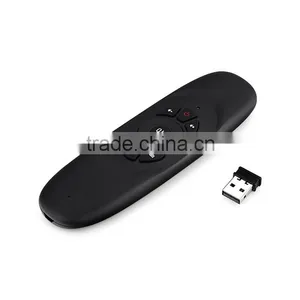 Original 2.4GHz T10 Air Mouse Rechargeable Wireless Air Fly Mouse With Keyboard thumbnail-2
