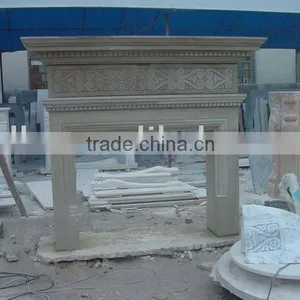 Natural Beige Fireplace thumbnail-1