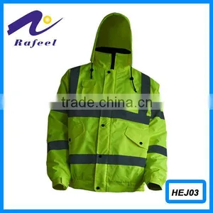 hi Vis Waterproof Reflective Safety Work Jacket thumbnail-1