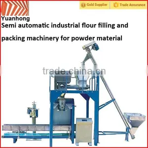 Semi Automatic Industrial Flour Filling and Packing Machinery for Powder Material thumbnail-1