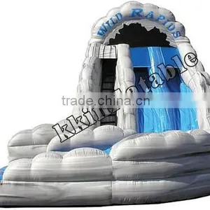 Customized Heavy Duty Water Inflatable Slide thumbnail-1
