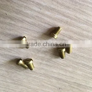 Brass Cheese Head Small Mcahine Screw thumbnail-1