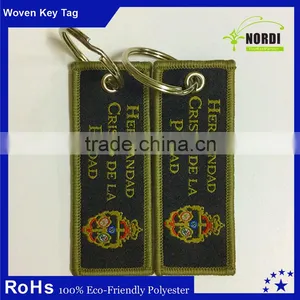 Free Sample Offered Most Popular Custom Message Key Chain for Promotion thumbnail-1