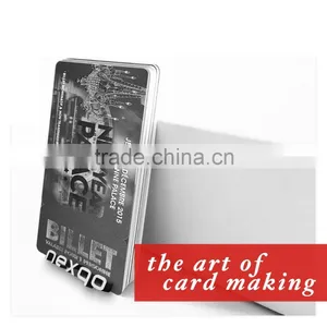 Custom Printing Embossed Number Gift Pvc Card thumbnail-1