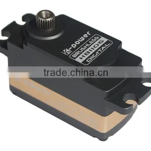 K-power Metal Gear HB1106 55g/10kg/0.06s/7.4V High Speed rc Servo thumbnail-1