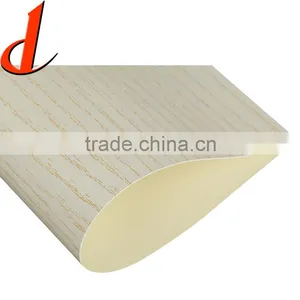 Metalized Solid Color Wood Grain Decorative Pvc Sheet thumbnail-1
