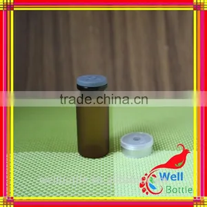 Pharmaceutical Amber Glass Bottle for Penicillin Bottle With Aluminum Cap for Pill Bottle With Flip Top Cap thumbnail-2