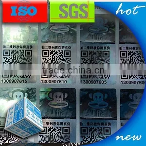3d Hologram Laser Perforated Serial Number thumbnail-2