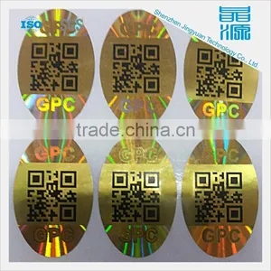 Custom QR Code 3d Security Hologram Stickers With High Quality thumbnail-1