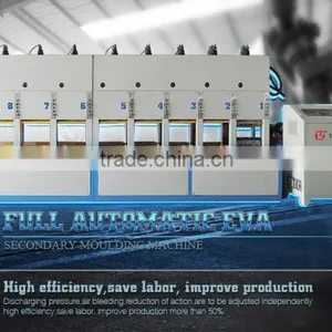 FULL AUTOMATIC EVA SECONDARY MOULDING MACHINE thumbnail-2