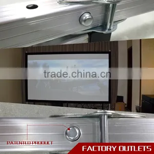 200 Inch 4:3 Fast Foldable Screen /3D Rear & Front Projection Screen Fabric thumbnail-5
