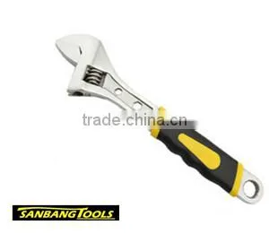 Adjustable Wrench With Plastic Handle thumbnail-1