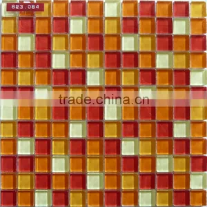 New Crystal Glass Wall Mosaic Tiles Pattern thumbnail-1
