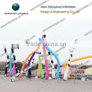 Single Leg Colorful Inflatable Advertising Air Dancer thumbnail-1