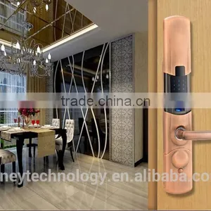 Remote Control Fingerprint Passwords Electric Door Lock thumbnail-4