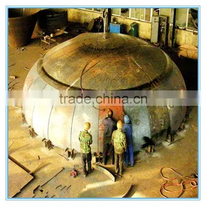 Pressure Vessel Caps Flat Head Steel Dome Structure thumbnail-1