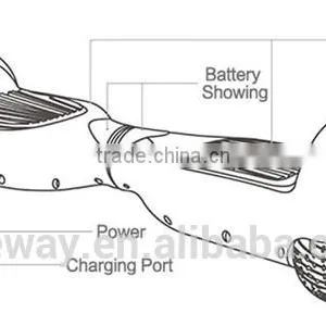 Popular Two Wheels Electric Balance Kick Scooter China thumbnail-5