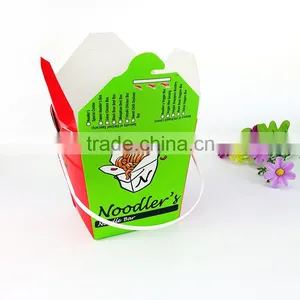 Disposable Paper Noodle Box With Handle thumbnail-4