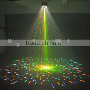 MixLEDLaser 8*3W White LED Strobe + 5*3W RGBWY LED Effect + 150mW RG 8Gobo Laser Light | 3 in 1 Led Lights Laser thumbnail-6