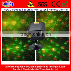 150mW RG 24 Patterns Twinkling Effects | Mini Laser Stage Lighting thumbnail-1