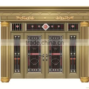 CE/SGS Certification Wood Grain Aluminium Casement Window thumbnail-4