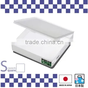 Stacking and Convenient Square Plastic Box With Lid for Personal Use thumbnail-1