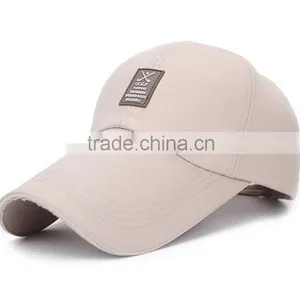 Flat Embroidery Adjustable 100% Cotton Golf Cap thumbnail-4