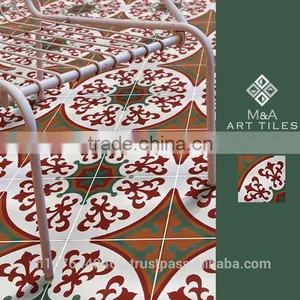 Vintage/Encaustic/ Handmade/ Art Cement Tiles (website: Thanhthanh_agri) thumbnail-4