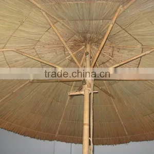 THATCH UMBRELLA_SEGRASS UMBRELLA_PALM LEAF UMBRELLA_COCONUT UMBRELLA: CHEAP PRICE thumbnail-2
