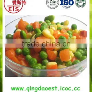 ISO 9001 Export Bulk Chinese for Sale MARKRT PRICE Best Quality Frozen Mixed Vegetables thumbnail-1