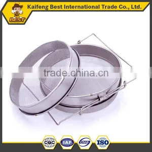 Food Grade Stainless Steel Double Honey Strainer / Filter / Sieve thumbnail-1