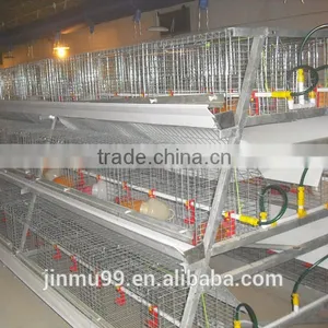Automatic Poultry Equipment for Chicken Breeding for Broilers Cage thumbnail-1