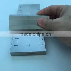 Double Groove Grindometer Scraper Fineness Gauge thumbnail-1