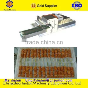 Stainless Steel Kebab Skewers Automatic Meat Skewer Machine 0086-18637188608 thumbnail-4