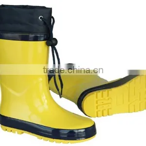 Kid Heated Rain Boots With Collar thumbnail-2