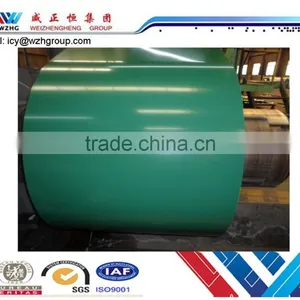 Sample Free 1000mm/1200mm Width Green Color Steel Coil Export to Turkmenistan thumbnail-6