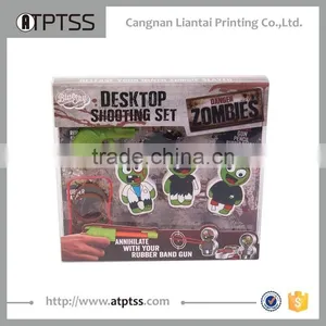 Wholesale bb Gun Game Set Desktop Shooting Set Annihilate With Your Rubber Band Gun Pencil thumbnail-1
