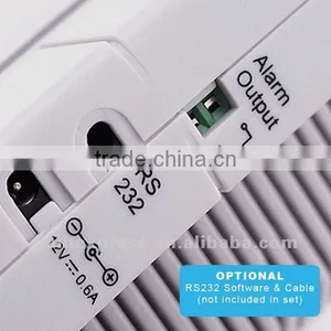Wall Mount Indoor Air Quality Temperature RH Carbon Dioxide CO2 Monitor Sensor Detector Controller 0~2000ppm Range thumbnail-5