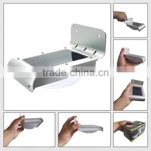 16 LED Solar Powered Light Sound Motion Sensor Solar Garden Outdoor Street Light Waterproof thumbnail-3