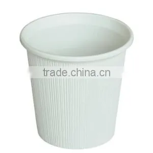 Small Household Plastic Round Litter Bin Without Lid thumbnail-1
