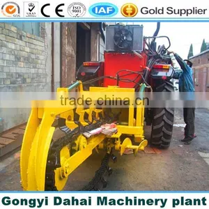 New Type Wheeled Type Trench Ditching Digger Integrated Machine thumbnail-1