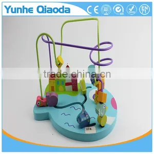 Early Learning Wooden Play Toys the Mouse Beads Maze thumbnail-4