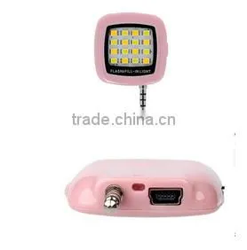 Night Darkness Rechargeable Selfie Ring Light Led Flash Light for Mobile Phone thumbnail-1