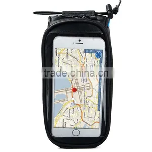 Roswheel Bicycle Saddle Phone Bag For 5.5 Inch Touch Screen Phone Holder Handlebar Pack 3 Colors S M L thumbnail-4