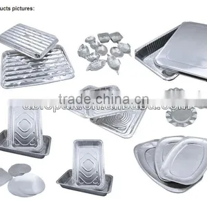 High Speed Aluminum Foil Paper Cover Lid Die-cutting Making Machine thumbnail-3