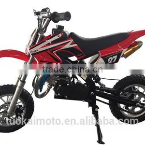 Top Quality 49cc 2-stroke Pull Start Girl Mini Dirt Bike for Sale (TKD50-011) thumbnail-4